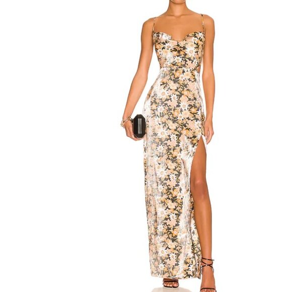 RUMER POLOMA GOWN NWT MED - Picture 1 of 8